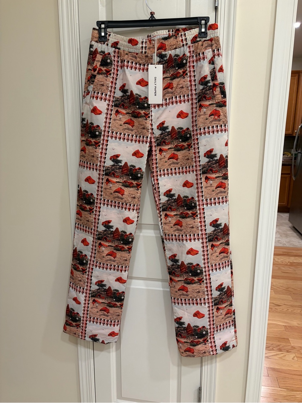 Daily Paper Multicolor Rashid Print Pants - Picture 8 of 8
